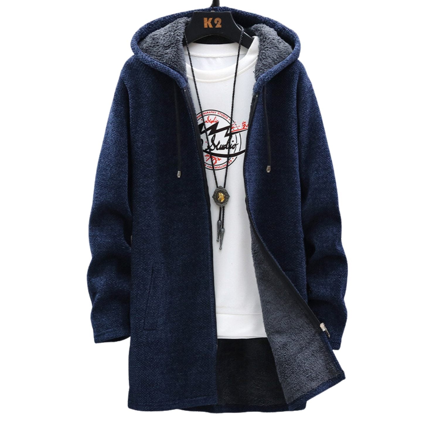 Laura – Stilvolle Strickjacke für Damen mit Reißverschluss – Ansicht 5