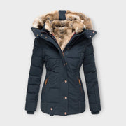 Bequeme Damen-Lederjacke Emine mit weichem Futter – Ansicht 2