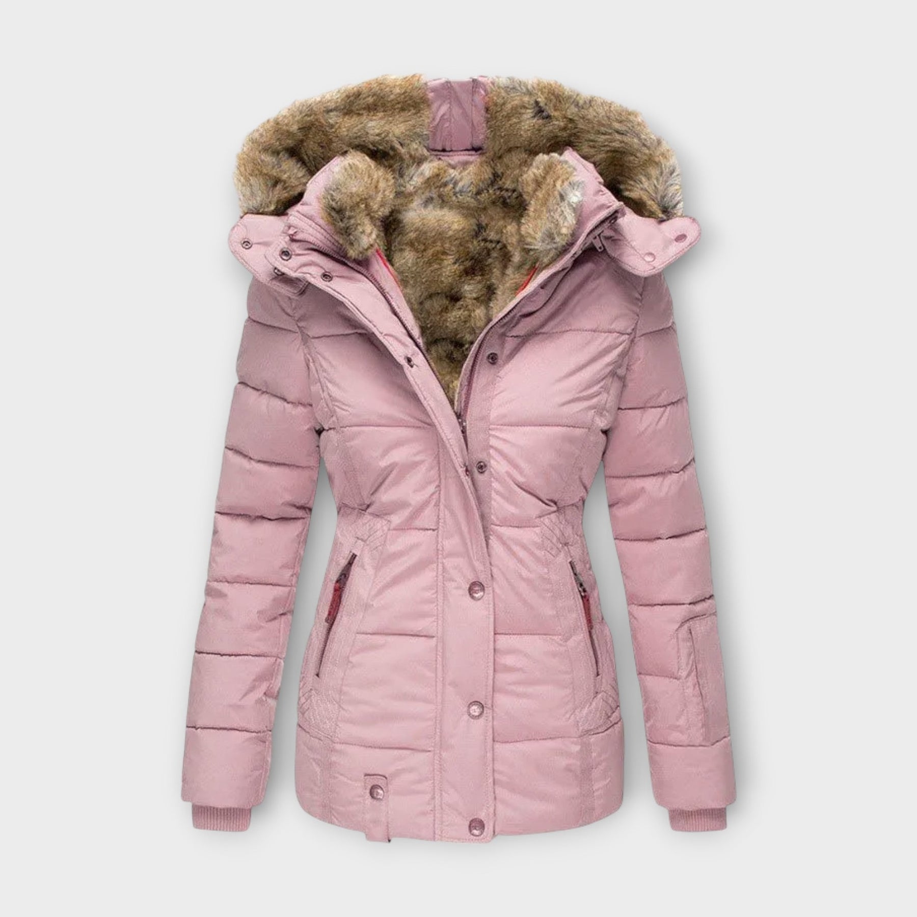 Bequeme Damen-Lederjacke Emine mit weichem Futter – Ansicht 6