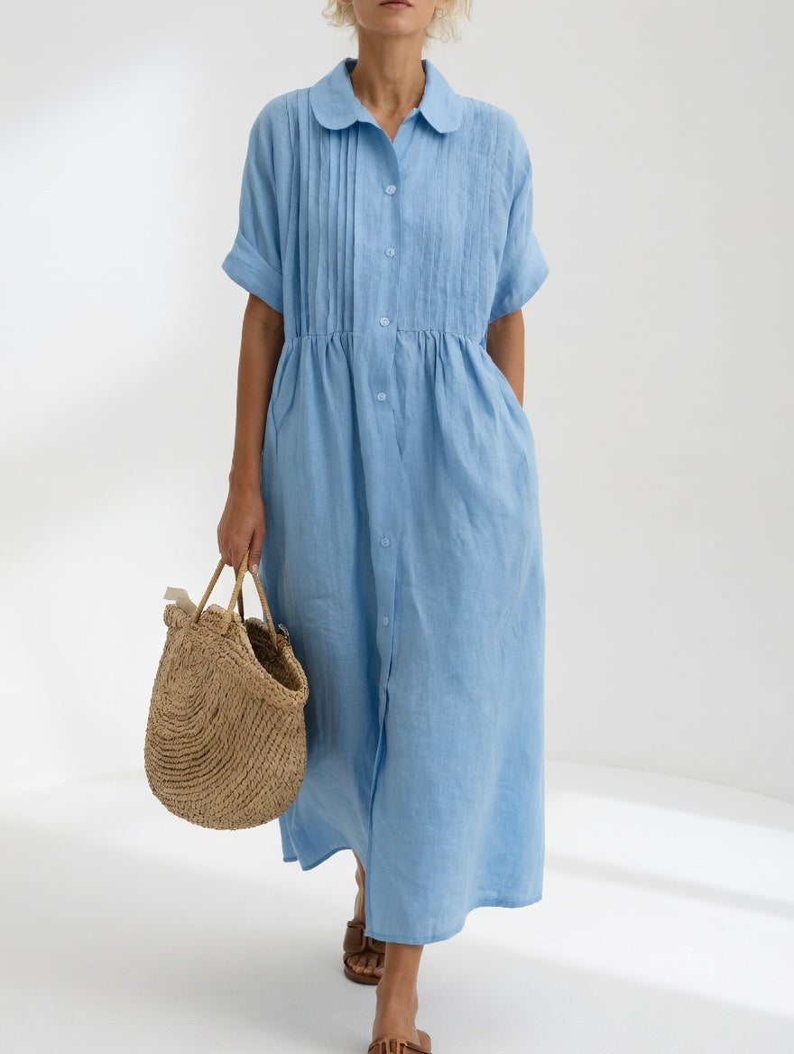 Christel | Luftiges Sommer-Hemdblusenkleid