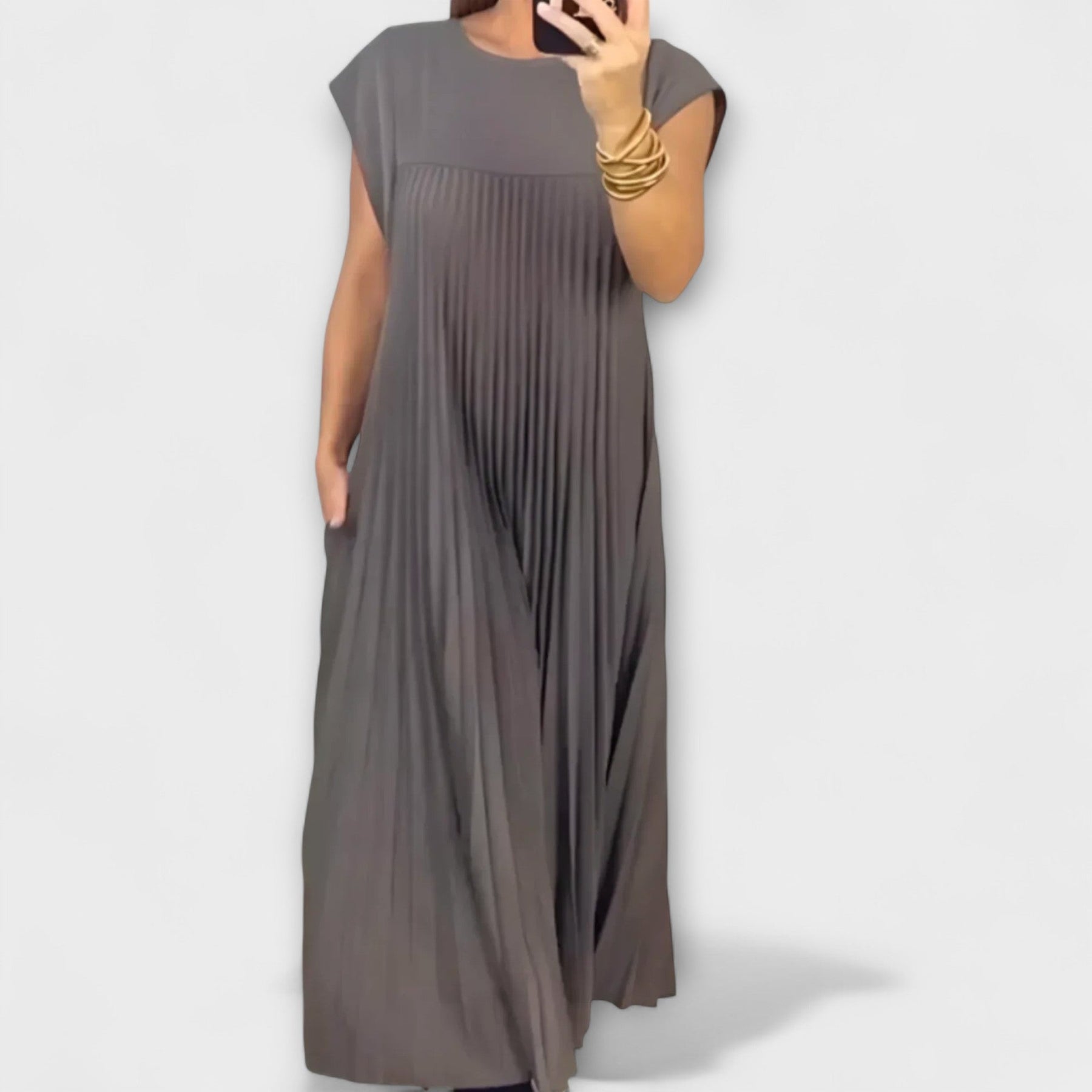Zailer – Elegantes Plisseekleid für Damen