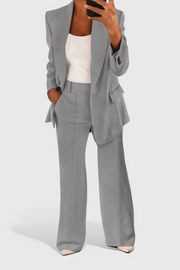 Kaia – Zweiteiliges Damen-Büroset mit Blazer und Hose – Ansicht 4
