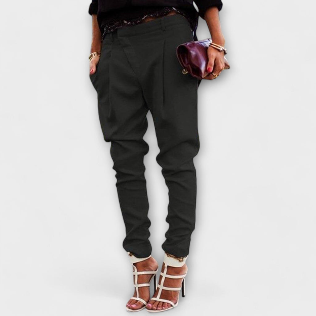 Hochtaillierte Hose