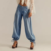 Poppy – Stilvolle Jeans für Damen mit weitem Bein