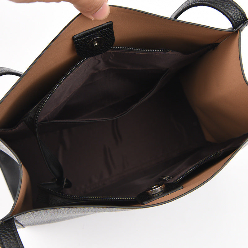 Mariah – Schultertasche für Damen aus echtem Leder – Ansicht 5