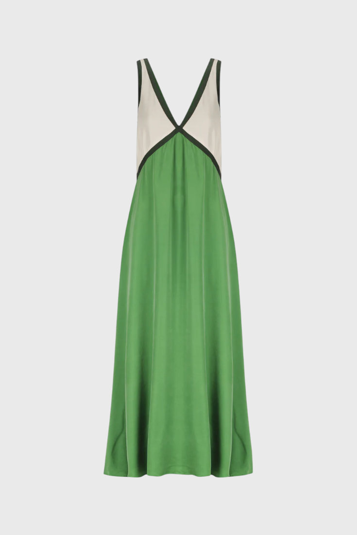 Diamond – Boho-Maxikleid für Damen mit V-Ausschnitt – Ansicht 10
