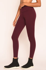 Leichte elastische Damen-Leggings mit hohem Bund – Ansicht 2
