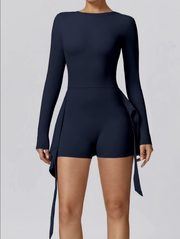 Lemilla – Tenniskleid für Damen mit langen Ärmeln und hohem Kragen – Ansicht 4