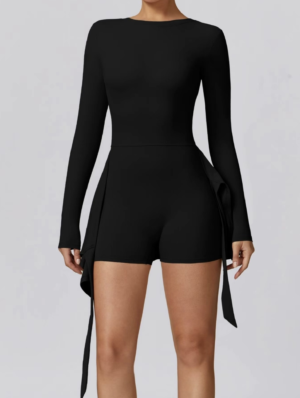 Lemilla™ Tenniskleid mit langen Ärmeln und hohem Kragen