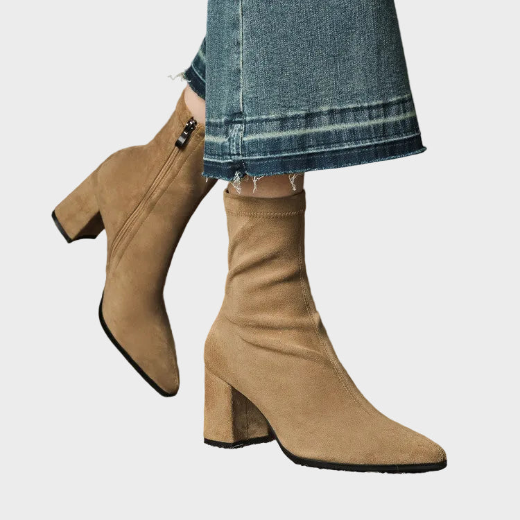 Damen-Stiefel Alora aus echtem Wildleder – Ansicht 7