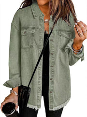 Roxane – Klassische Jeansjacke für Damen – Ansicht 2