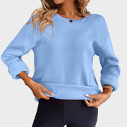 Haniel – Lässiges Damen-Sweatshirt aus Baumwollmischgewebe – Ansicht 6