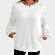 Haniel – Lässiges Damen-Sweatshirt aus Baumwollmischgewebe