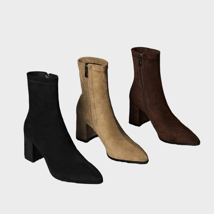 Damen-Stiefel Alora aus echtem Wildleder – Ansicht 5