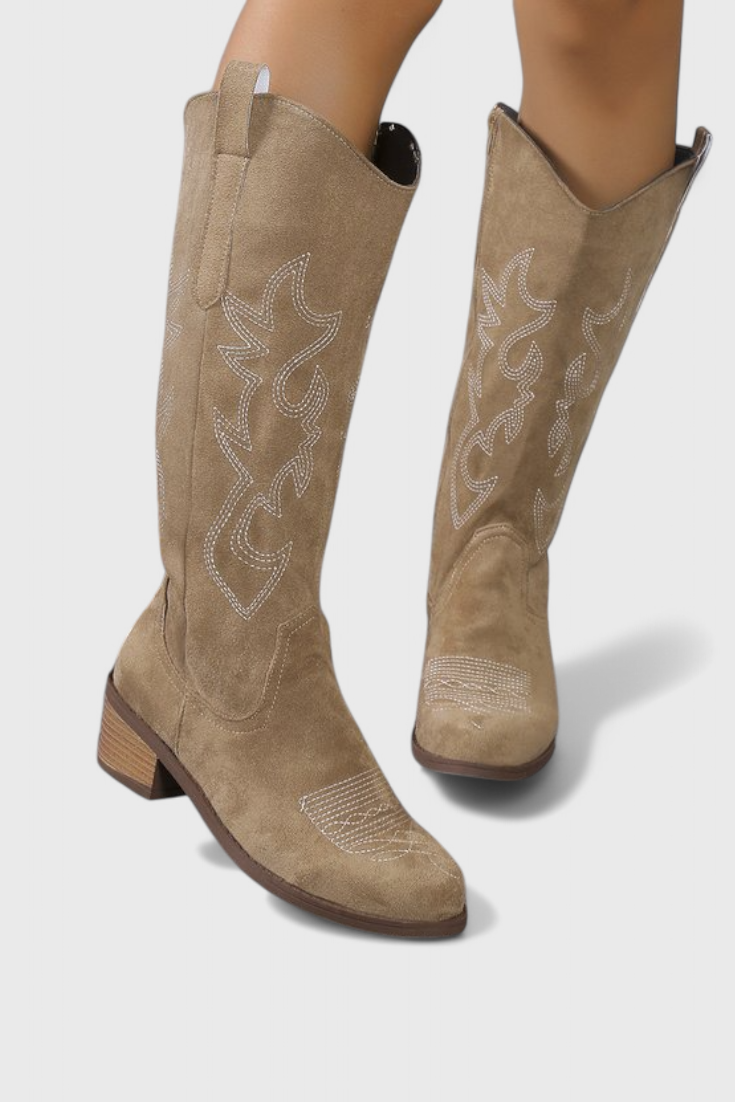Elka Western-Cowboystiefel aus Wildleder