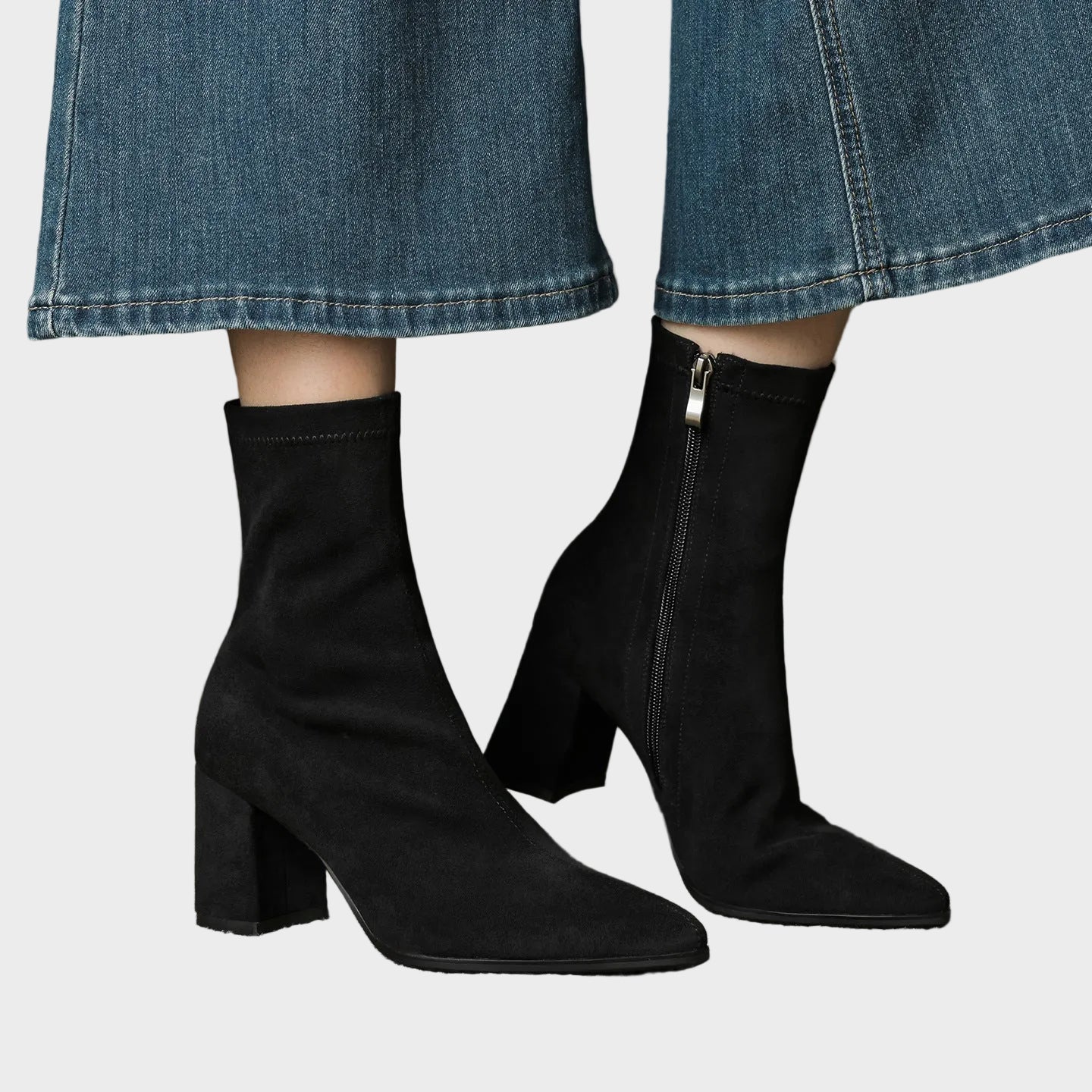 Damen-Stiefel Alora aus echtem Wildleder – Ansicht 9