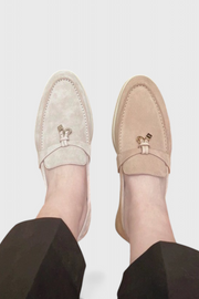 Sorelle – Damen-Wildlederslipper aus Veloursleder – Ansicht 10