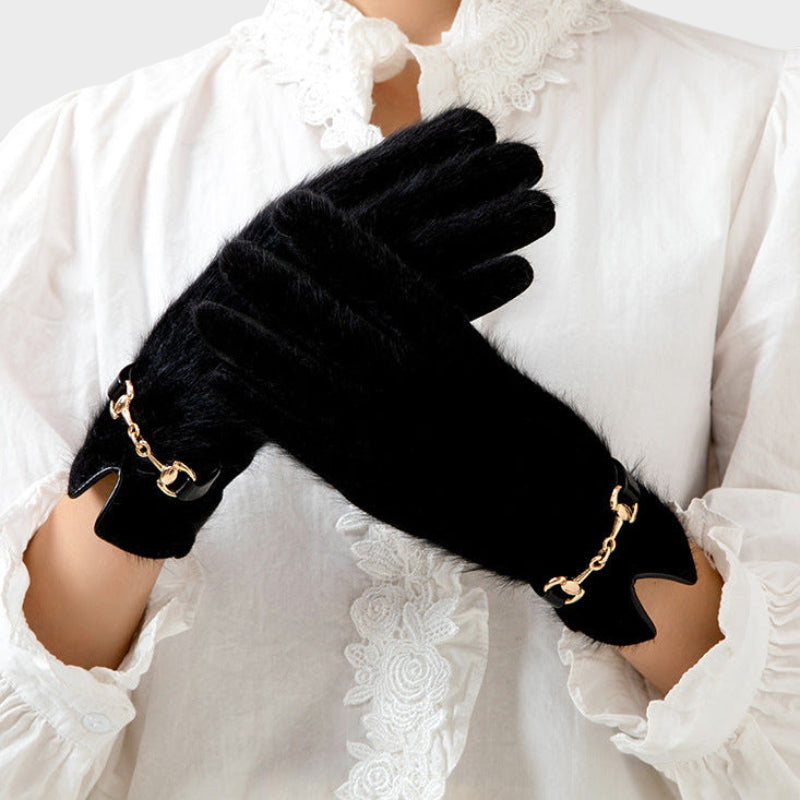 Carlotta – Damen-Pelzhandschuhe – Ansicht 4