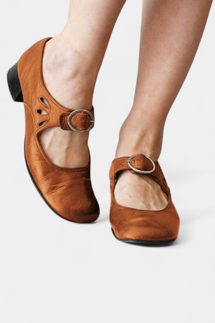 Orthopädische Damensandalen Rachel mit verstellbarem Riemen – Ansicht 5