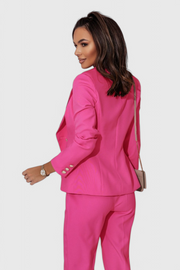 Rosalin – Elegantes Damen-Set mit strukturiertem Blazer und schmaler Hose – Ansicht 10