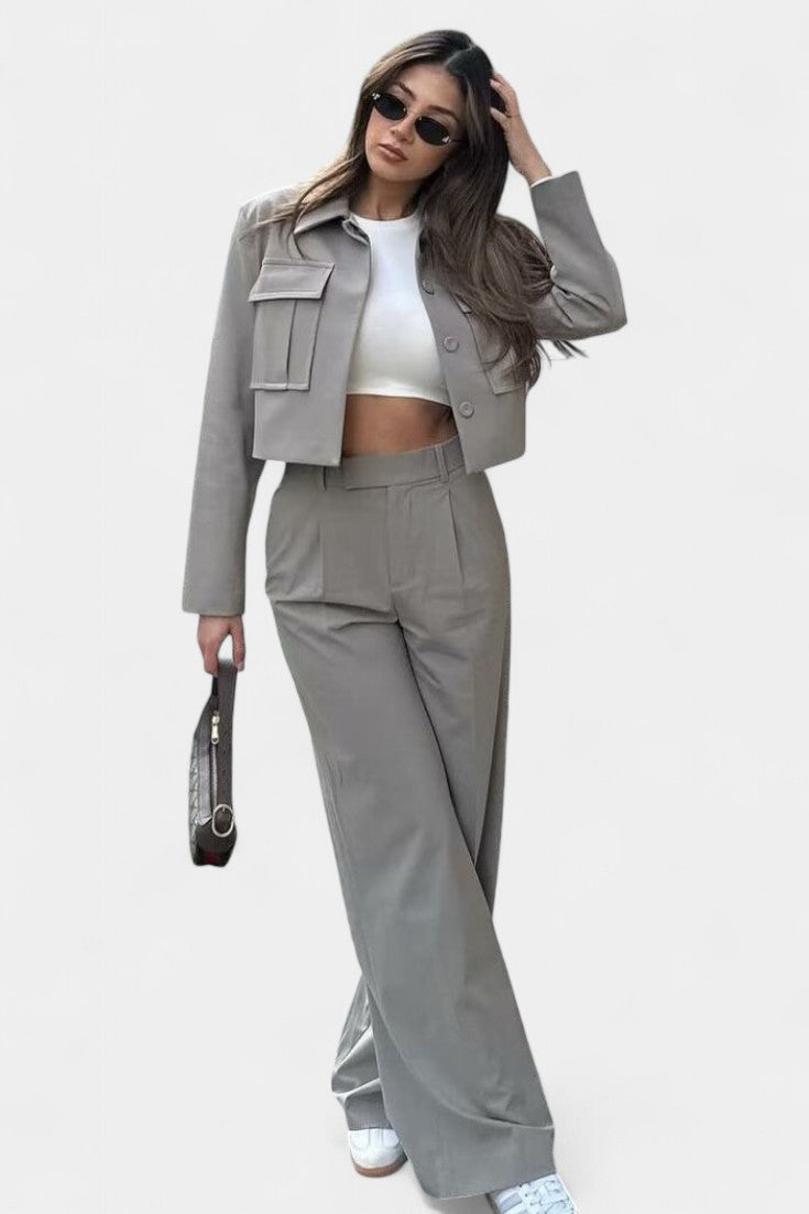 Weiches zweiteiliges Damen-Lounge-Set Inga – Ansicht 10