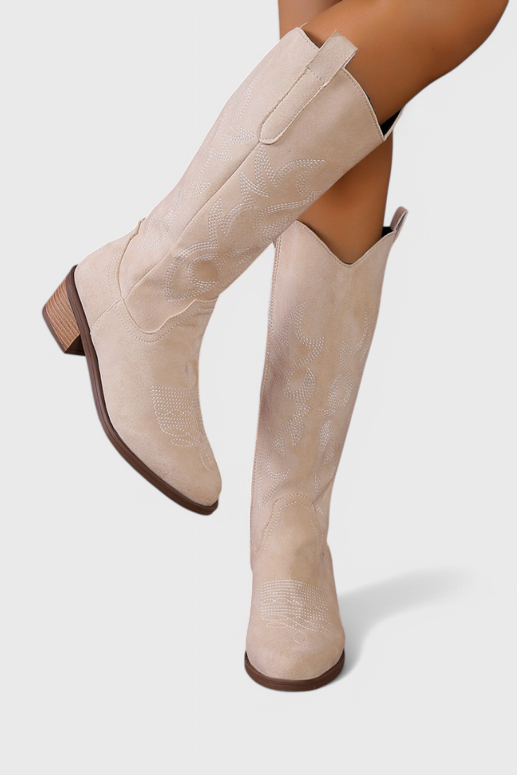 Elka Western-Cowboystiefel aus Wildleder