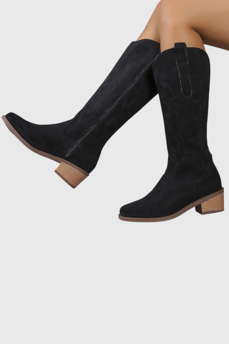 Elka Western-Cowboystiefel aus Wildleder