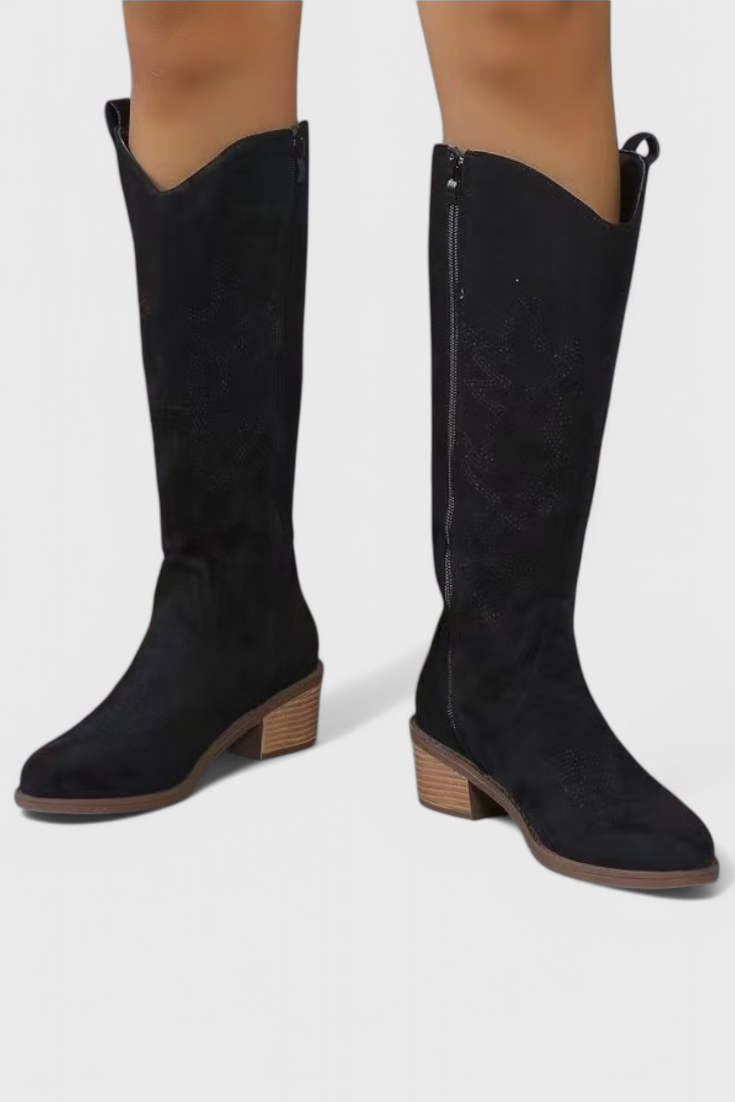 Elka Western-Cowboystiefel aus Wildleder