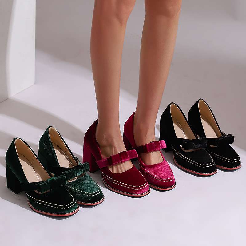 Alessia | Samtslipper