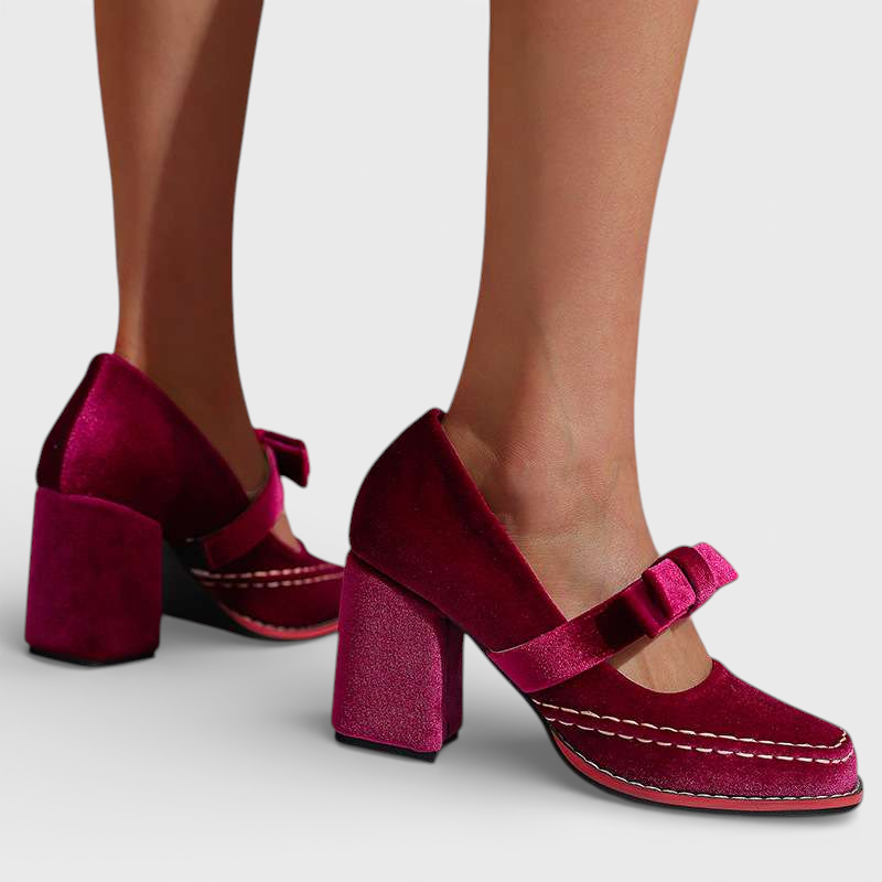 Alessia | Samtslipper