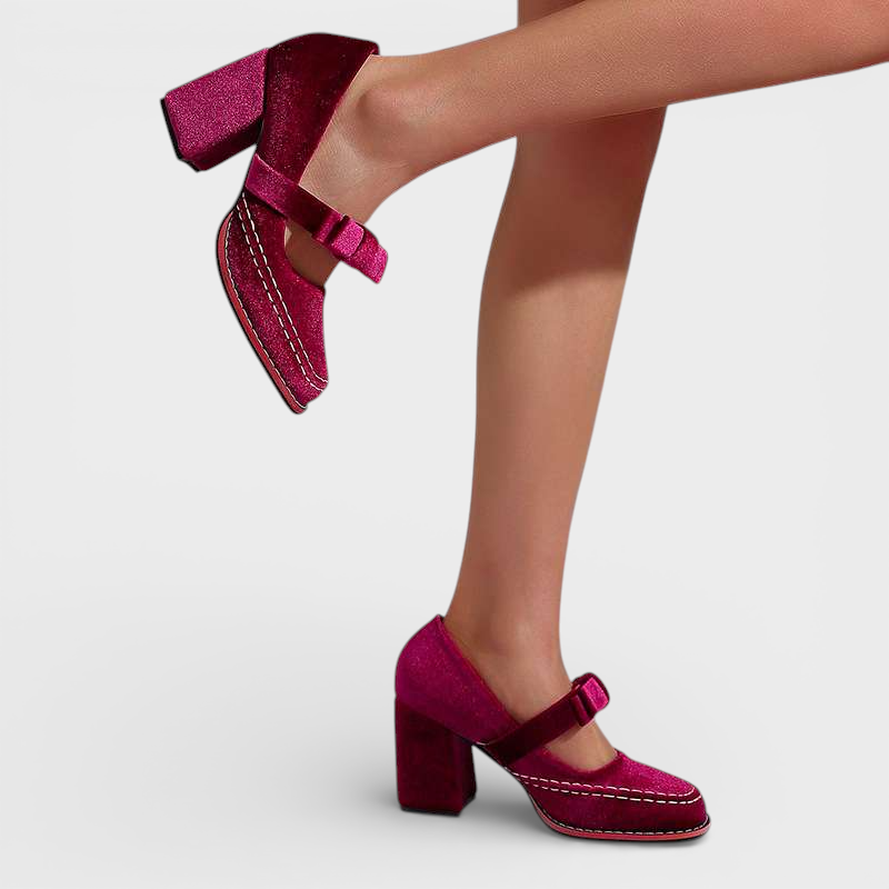 Alessia | Samtslipper