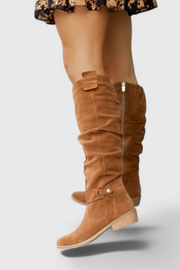 Celine – Hohe Damenstiefel im Retro-Stil – Ansicht 2