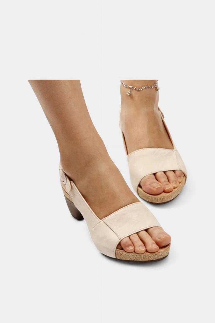 Orthopädische Damen-Sandalen Judy mit offener Ferse – Ansicht 3