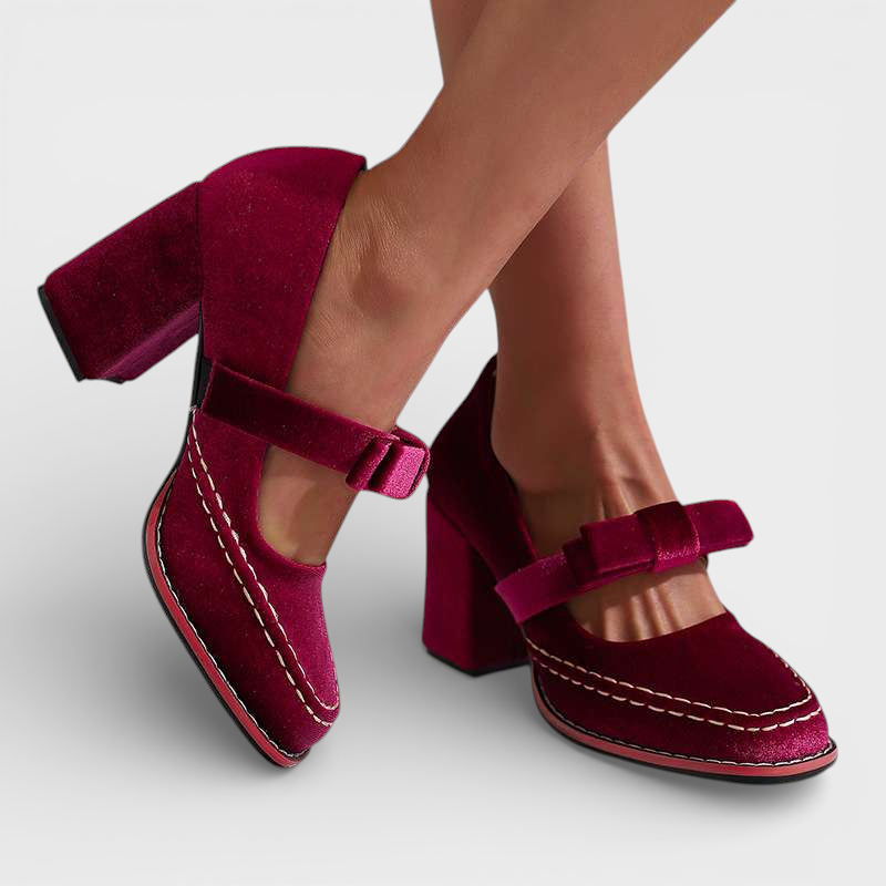 Alessia | Samtslipper