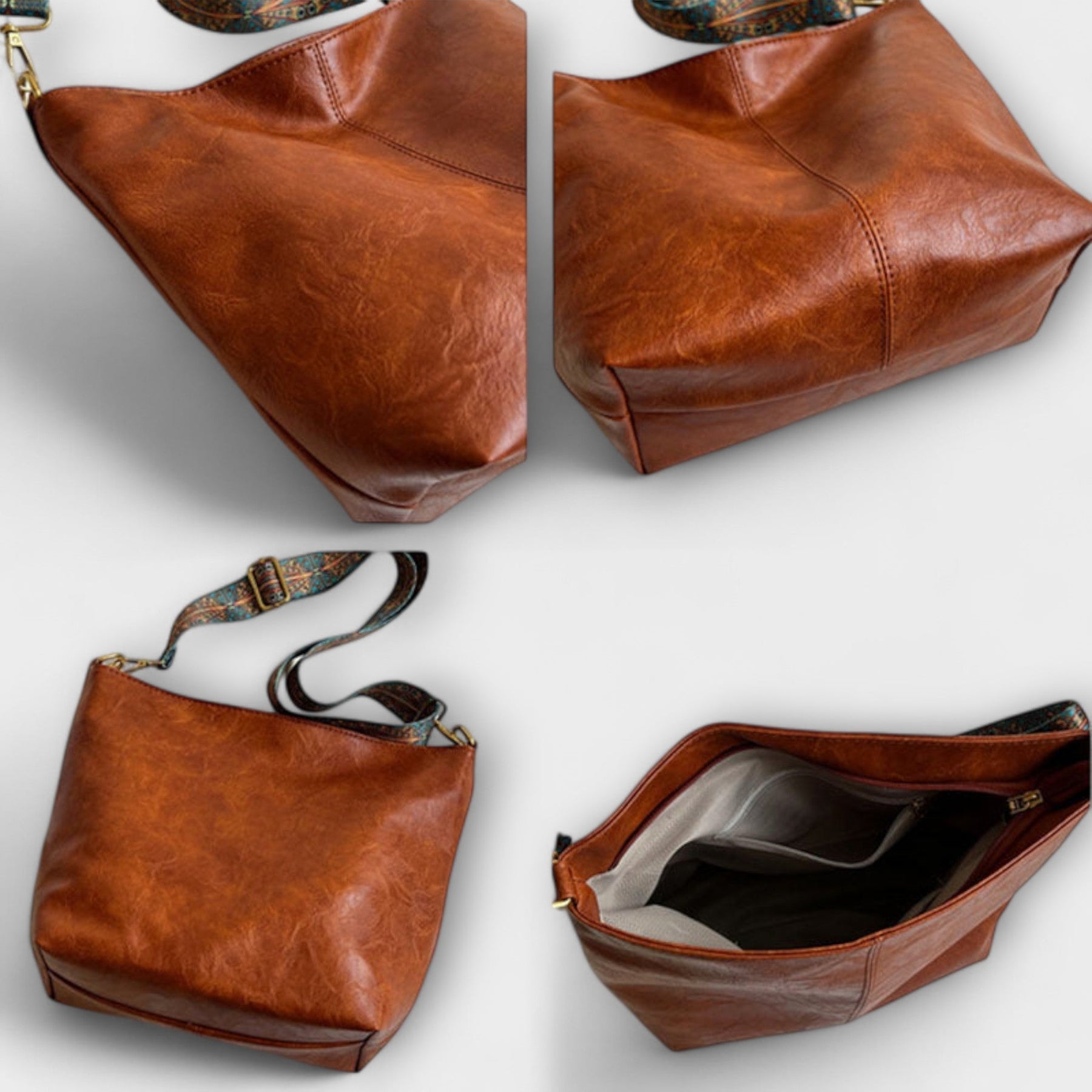 Lexia – Elegante Vintage-Tasche für Damen – Ansicht 6
