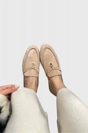 Sorelle – Damen-Wildlederslipper aus Veloursleder – Ansicht 2