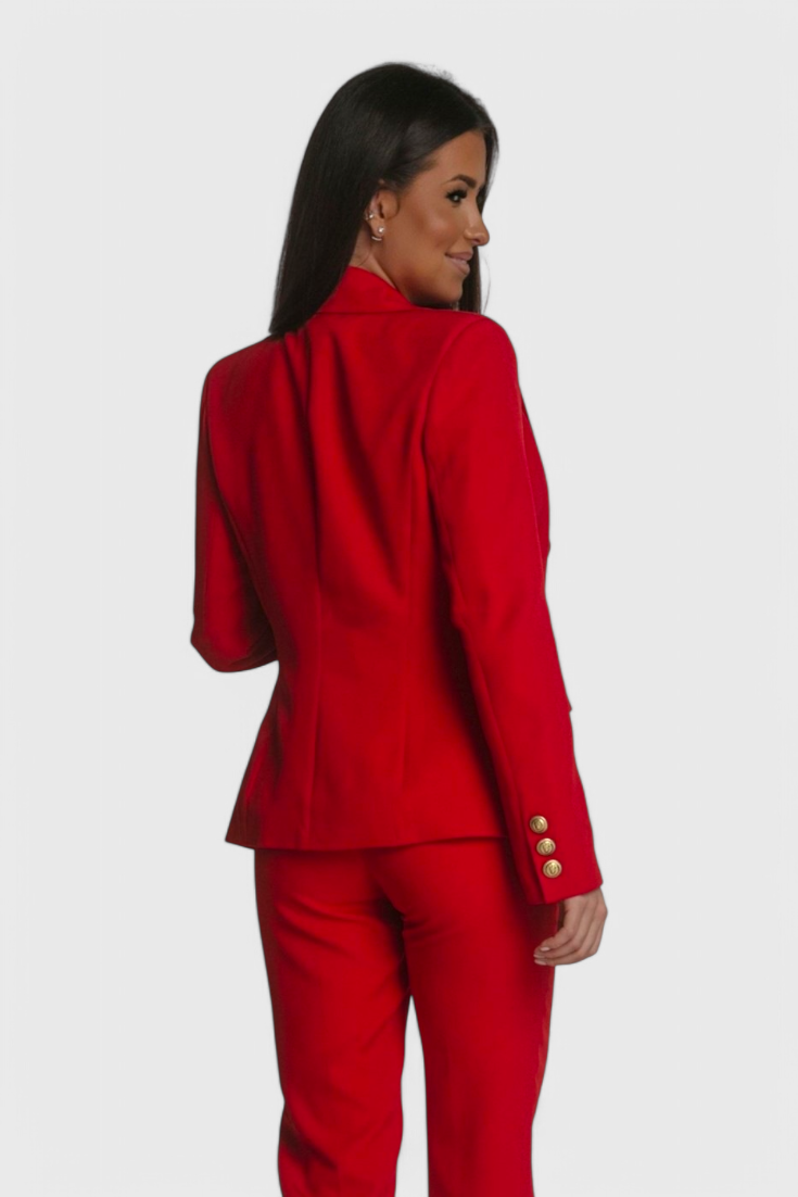 Elegantes Blazer- und Hosen-Set von Rosalin