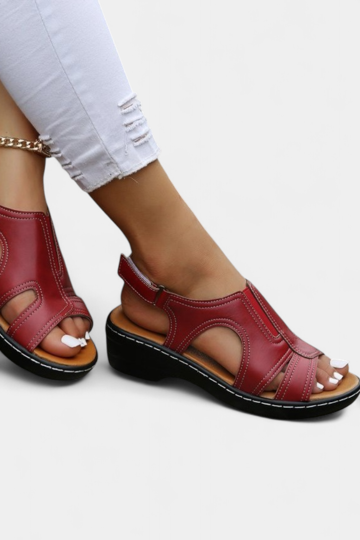 Stilvolle orthopädische Damen-Sandalen Eudoxia – Ansicht 9