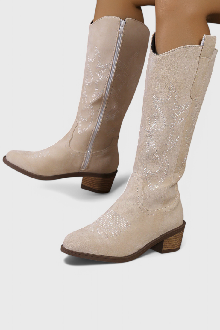 Elka Western-Cowboystiefel aus Wildleder