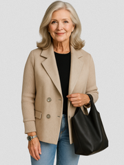 Bequeme Strickjacke für Damen – Ansicht 2