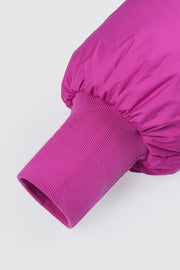 Dela – Kurzer Oversize-Daunenmantel für Damen – Ansicht 101