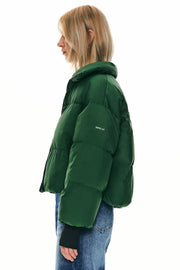 Dela – Kurzer Oversize-Daunenmantel für Damen – Ansicht 5