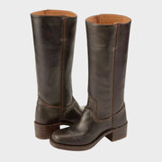 Klassische hohe Reitstiefel für Damen