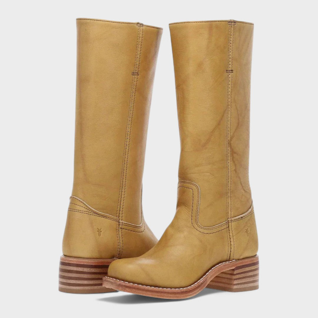 Klassische hohe Reitstiefel für Damen – Ansicht 4