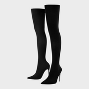 Damen-Overknee-Stiefel Naomi mit spitzer Zehenpartie – Ansicht 5