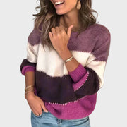Bequemer Strickrollkragenpullover für Damen – Ansicht 5