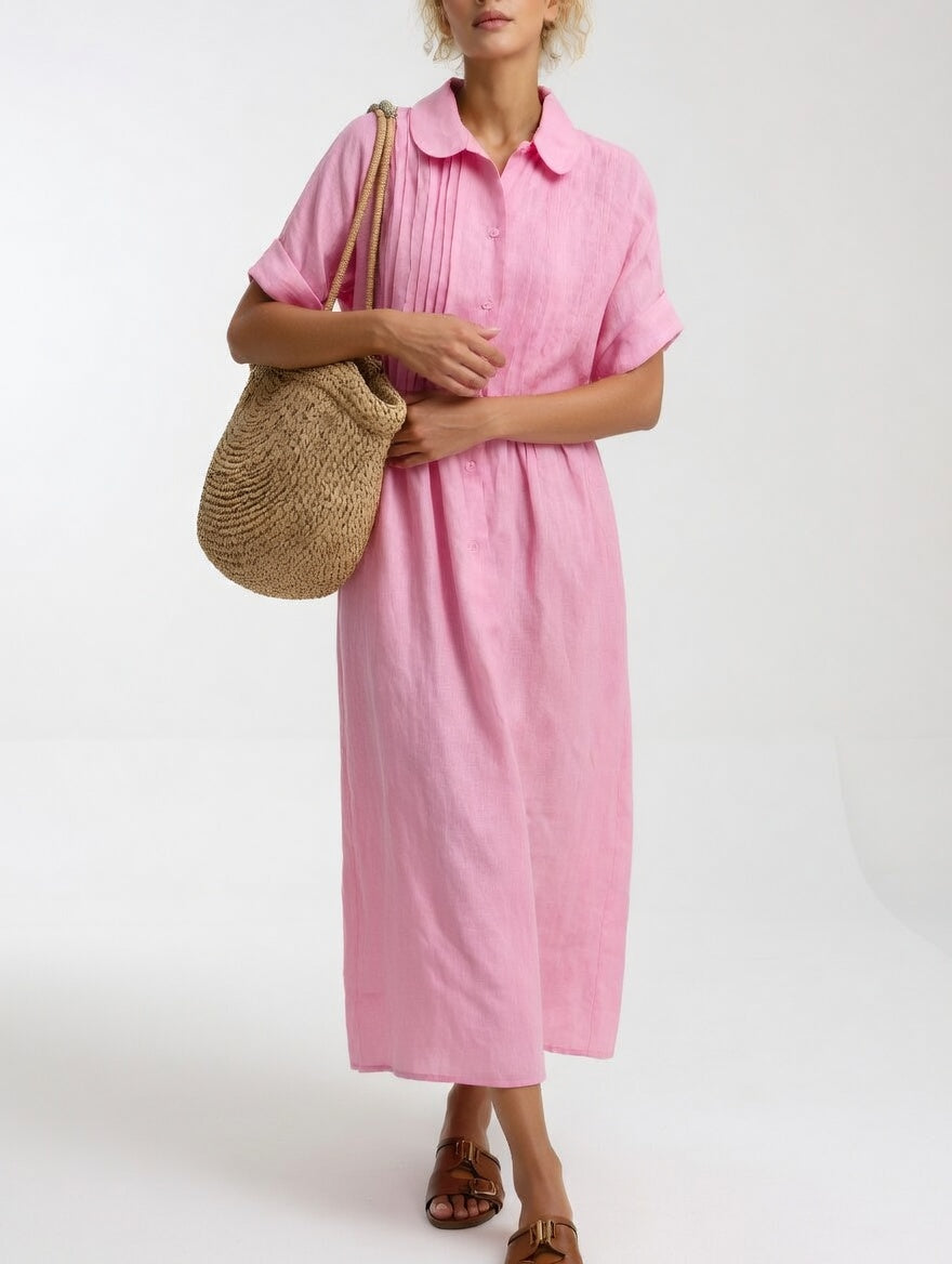 Christel | Luftiges Sommer-Hemdblusenkleid