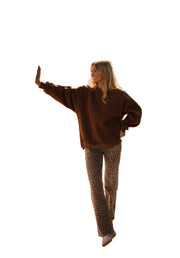 Steph – Damen-Jeans mit Leopardenmuster – Ansicht 7