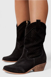 Anna – Denim-Cowboystiefel für Damen mit seitlichem Reißverschluss – Ansicht 4