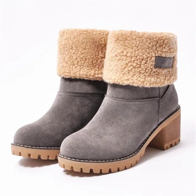 Wadenhohe Damen-Wollstiefel Era – Ansicht 4